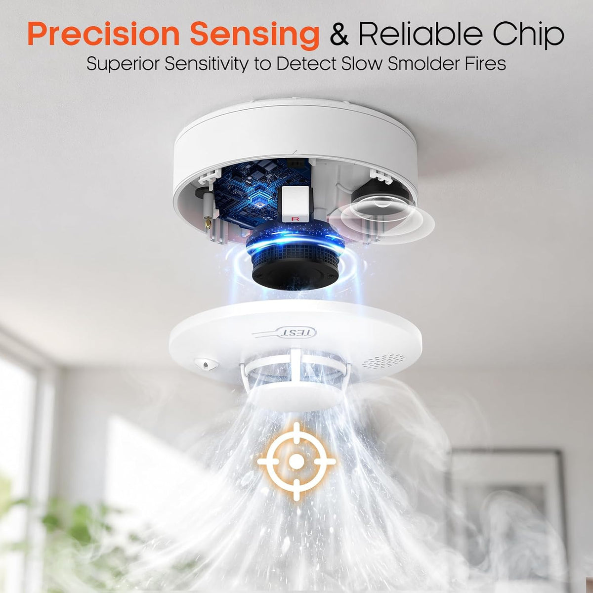 XUK Protect SmokeGuard™ Photoelectric Smoke Alarm
