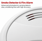 XUK Protect SmokeGuard™ Photoelectric Smoke Alarm