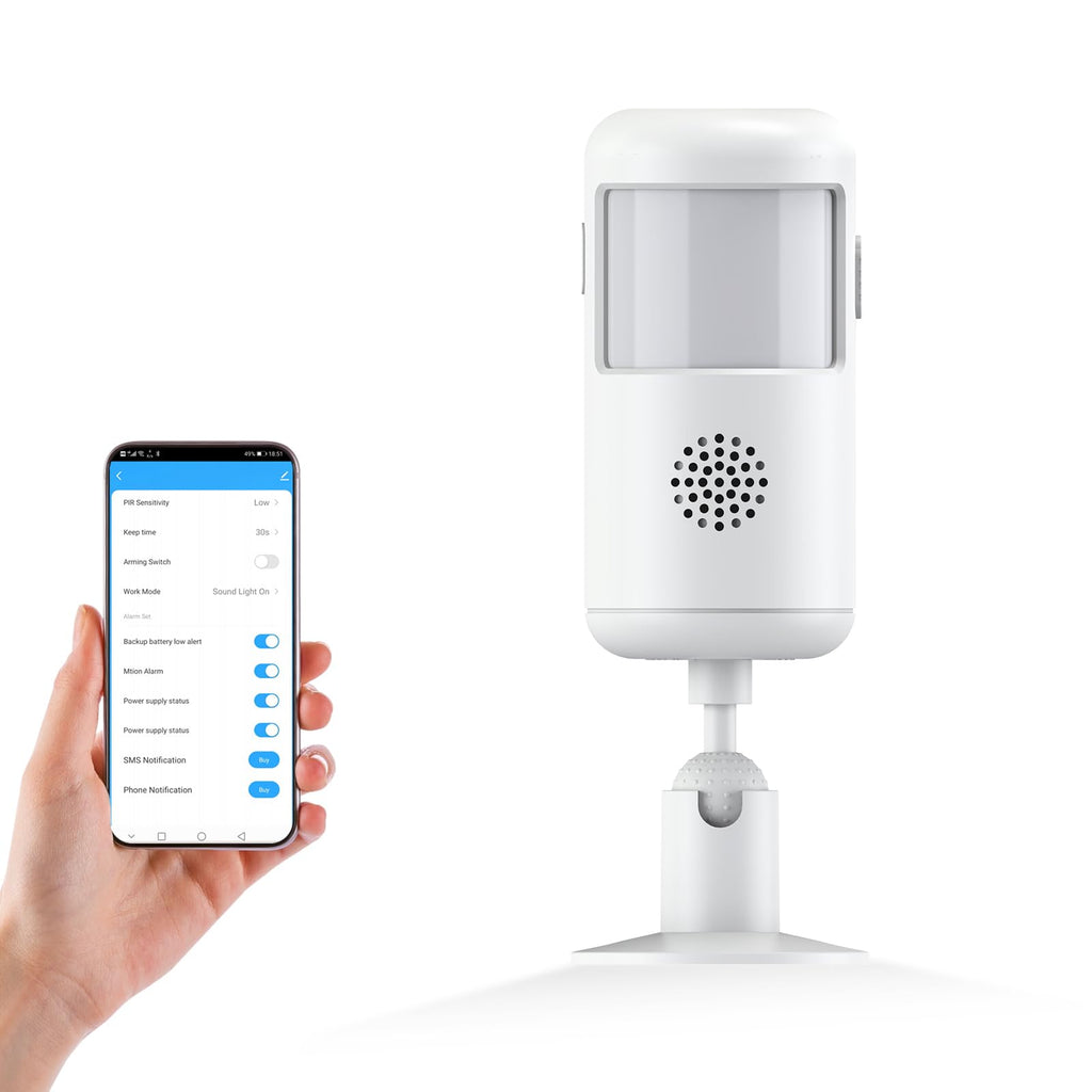 XUK Protect MotionSense™ WiFi Motion Sensor Alarm