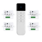 XUK SmartControl™ Wireless Light Switch Kit – Remote Lighting Control System with RF Receiver