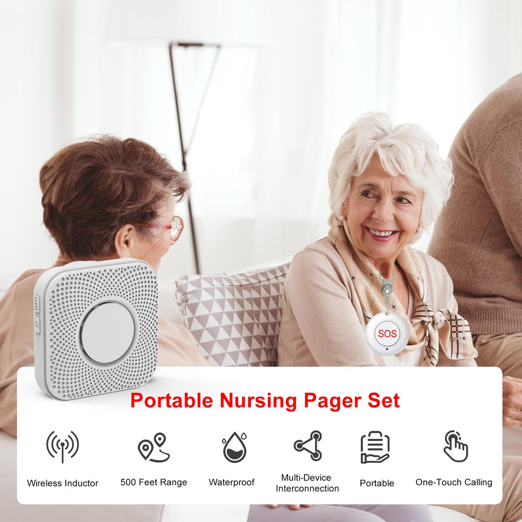 XUK Protect SafeCall™ Wireless Caregiver Call Button System