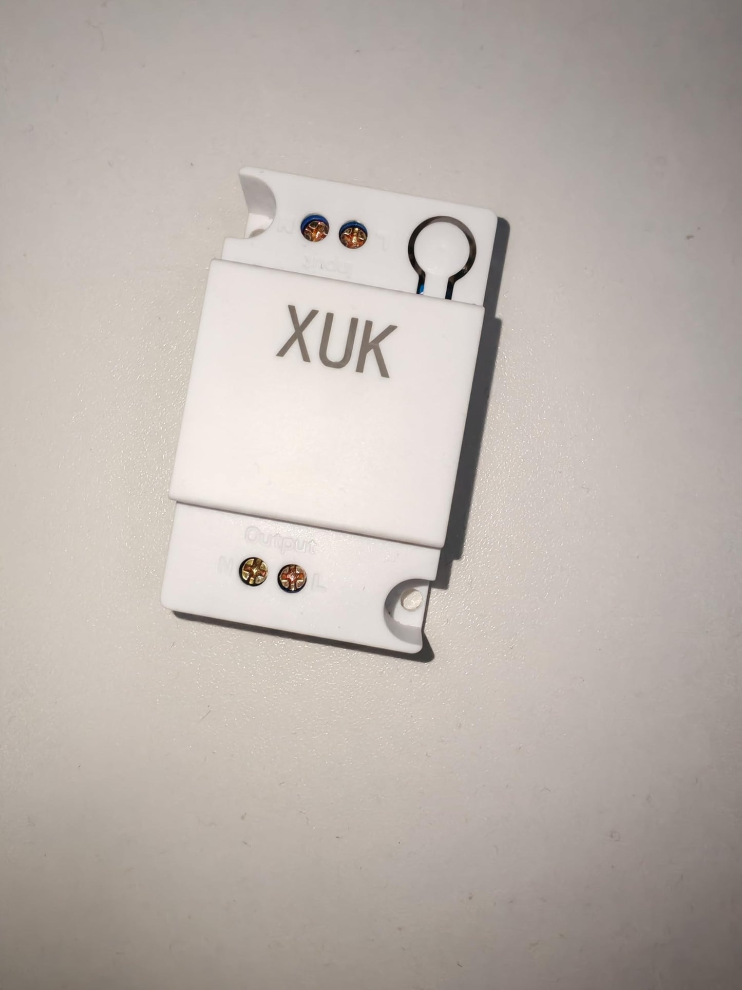 XUK Home™ Rocker Light Switch – Single Pole Wall Switch with Self-Grounding Design