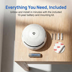 XUK Protect SmokeGuard™ 10-Year Battery Photoelectric Smoke Detector
