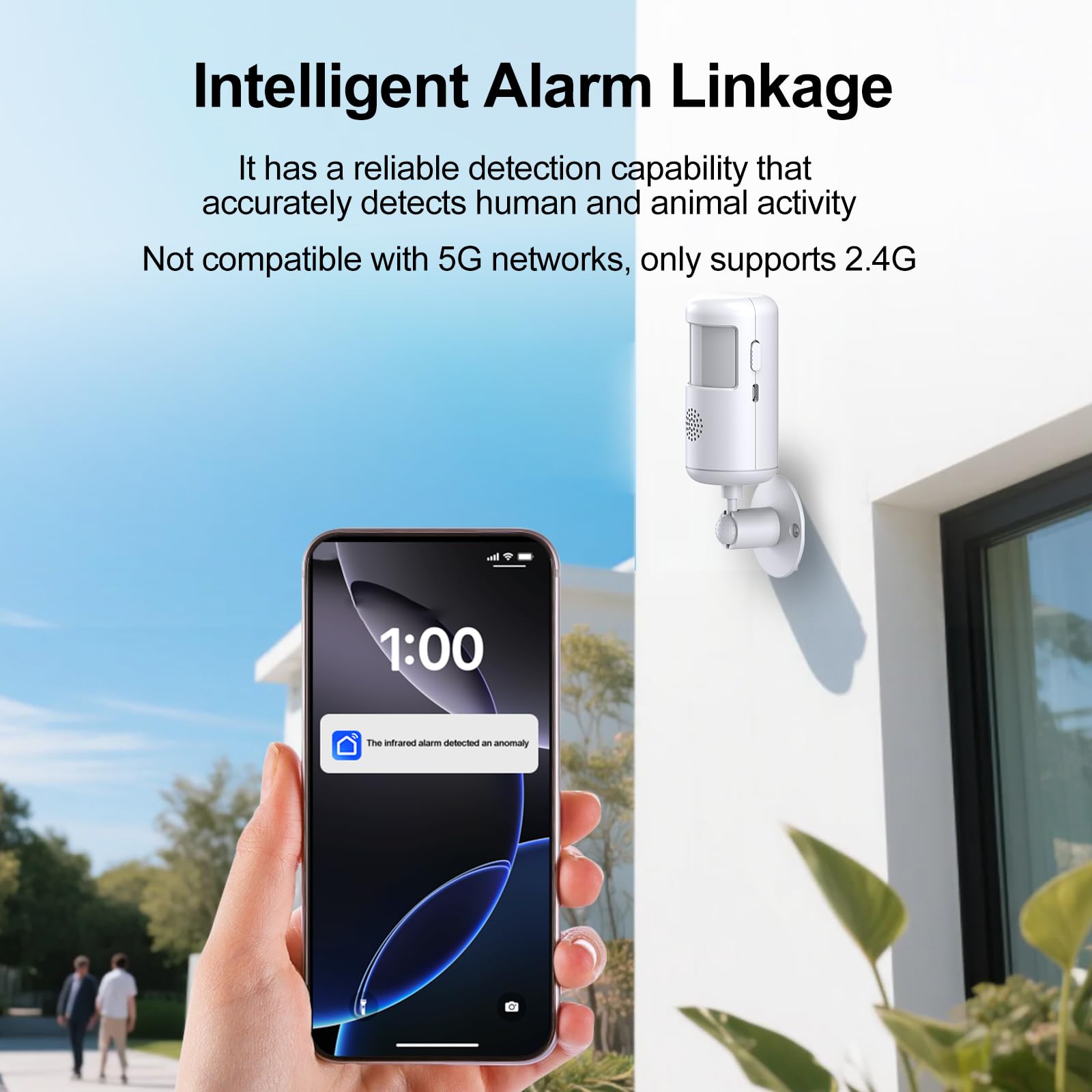 XUK Protect MotionSense™ WiFi Motion Sensor Alarm