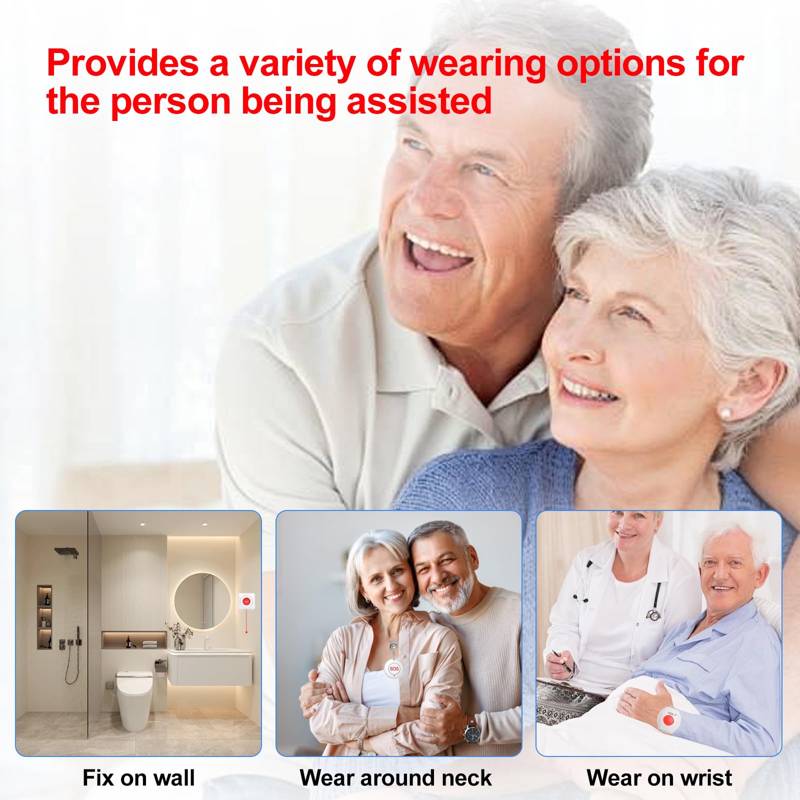 XUK Protect SafeCall™ Wireless Caregiver Call Button System