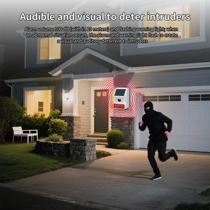 XUK Protect OutdoorGuard™ Solar Motion Alarm