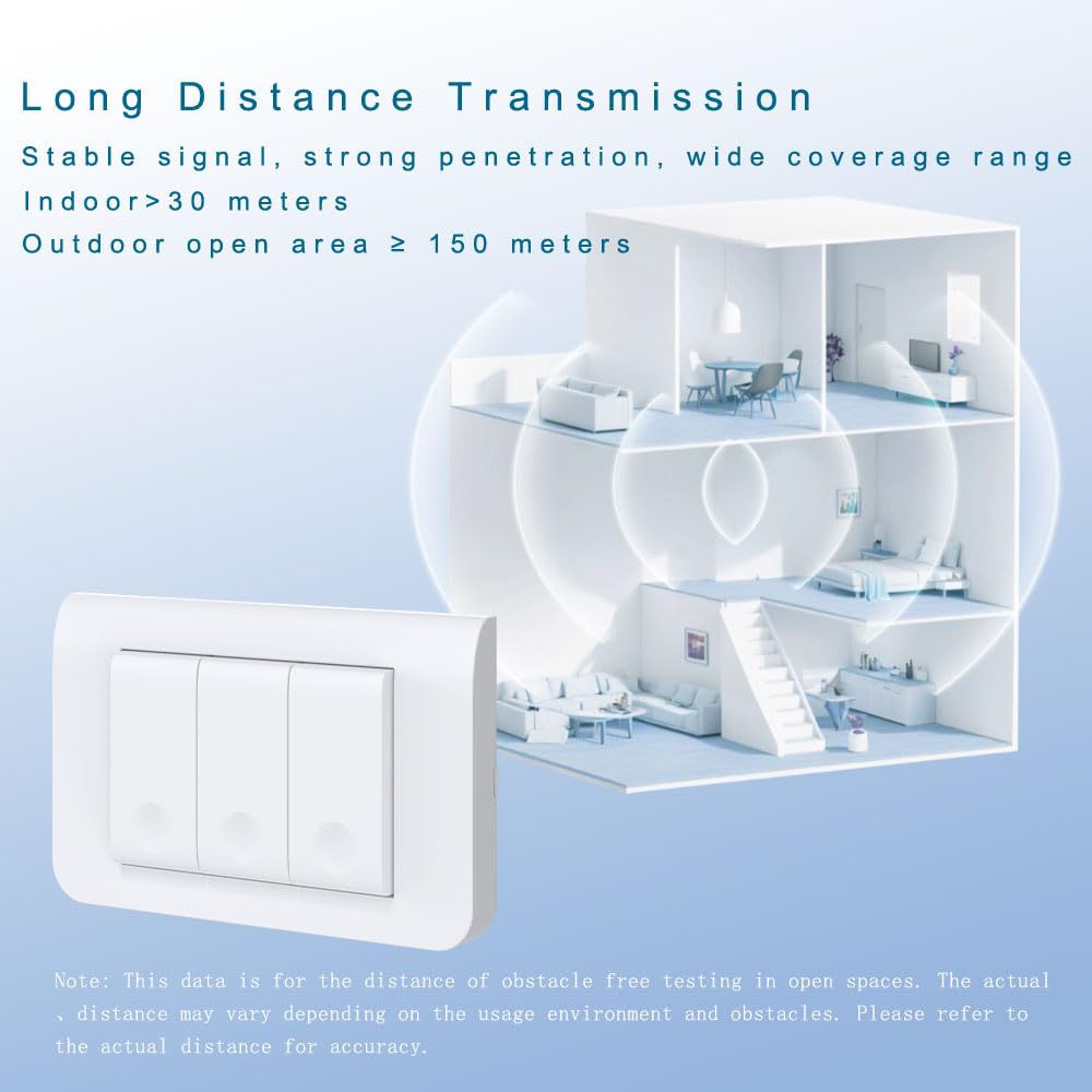 XUK SmartLiving™ PowerFree Wireless Light Switch Kit