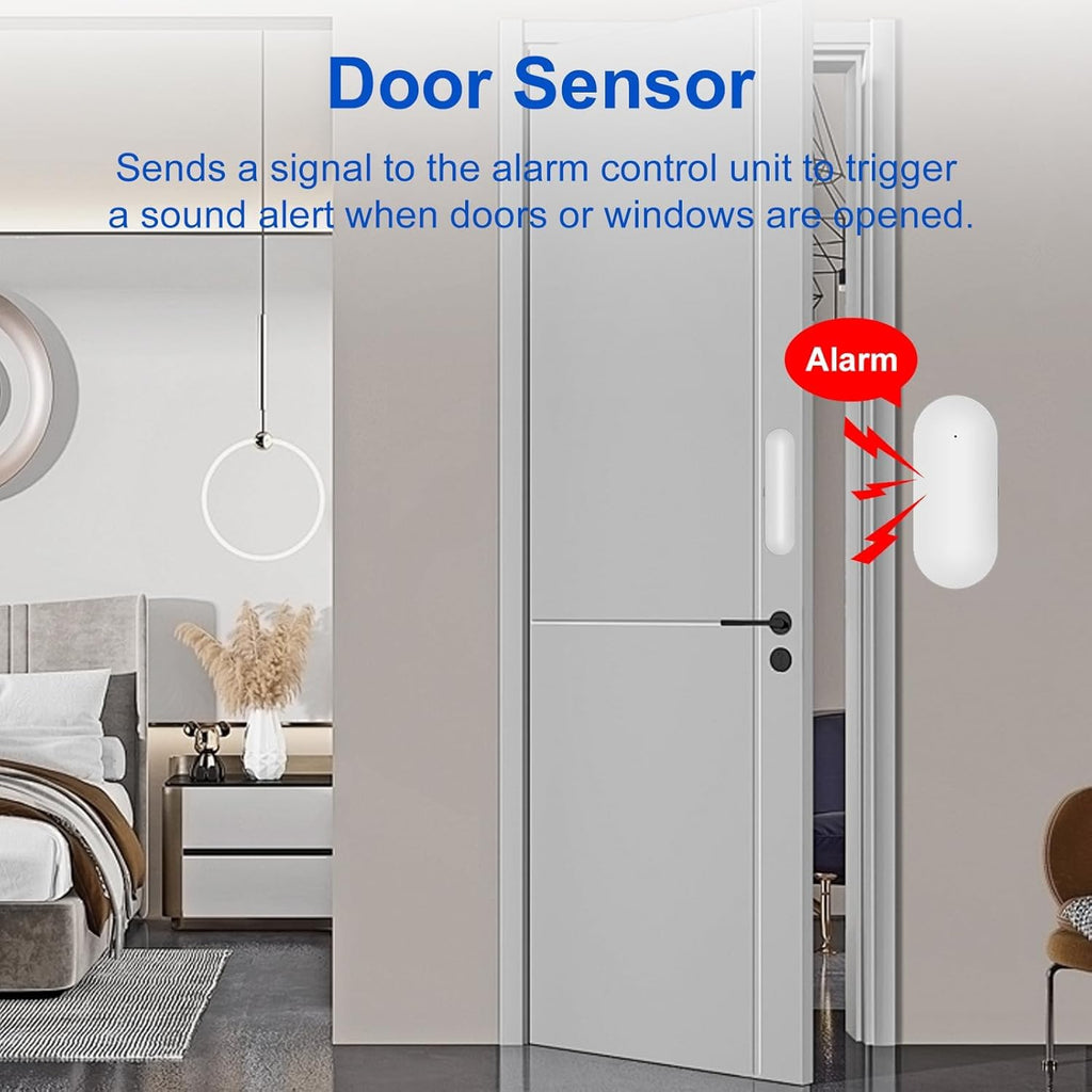 XUK Protect SecureHub™ Complete Home Security System – 4G & WiFi Smart Alarm Platform with Touchscreen Control, Sensors & App Protection