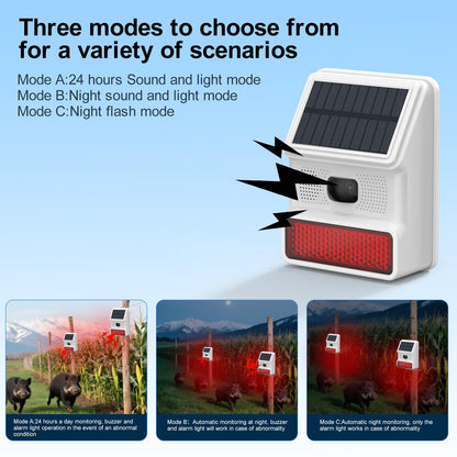 XUK Protect OutdoorGuard™ Solar Motion Alarm