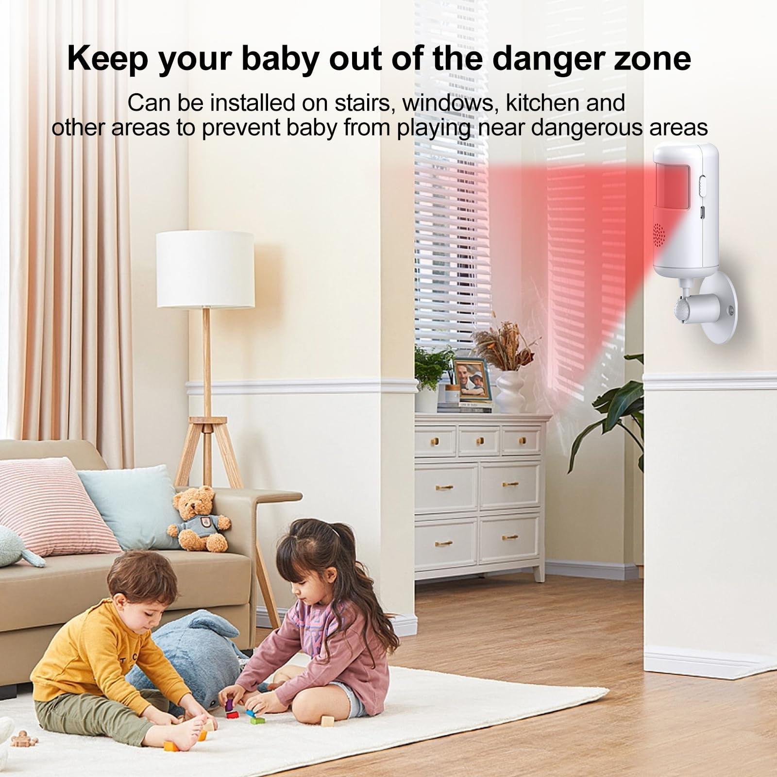XUK Protect MotionSense™ WiFi Motion Sensor Alarm