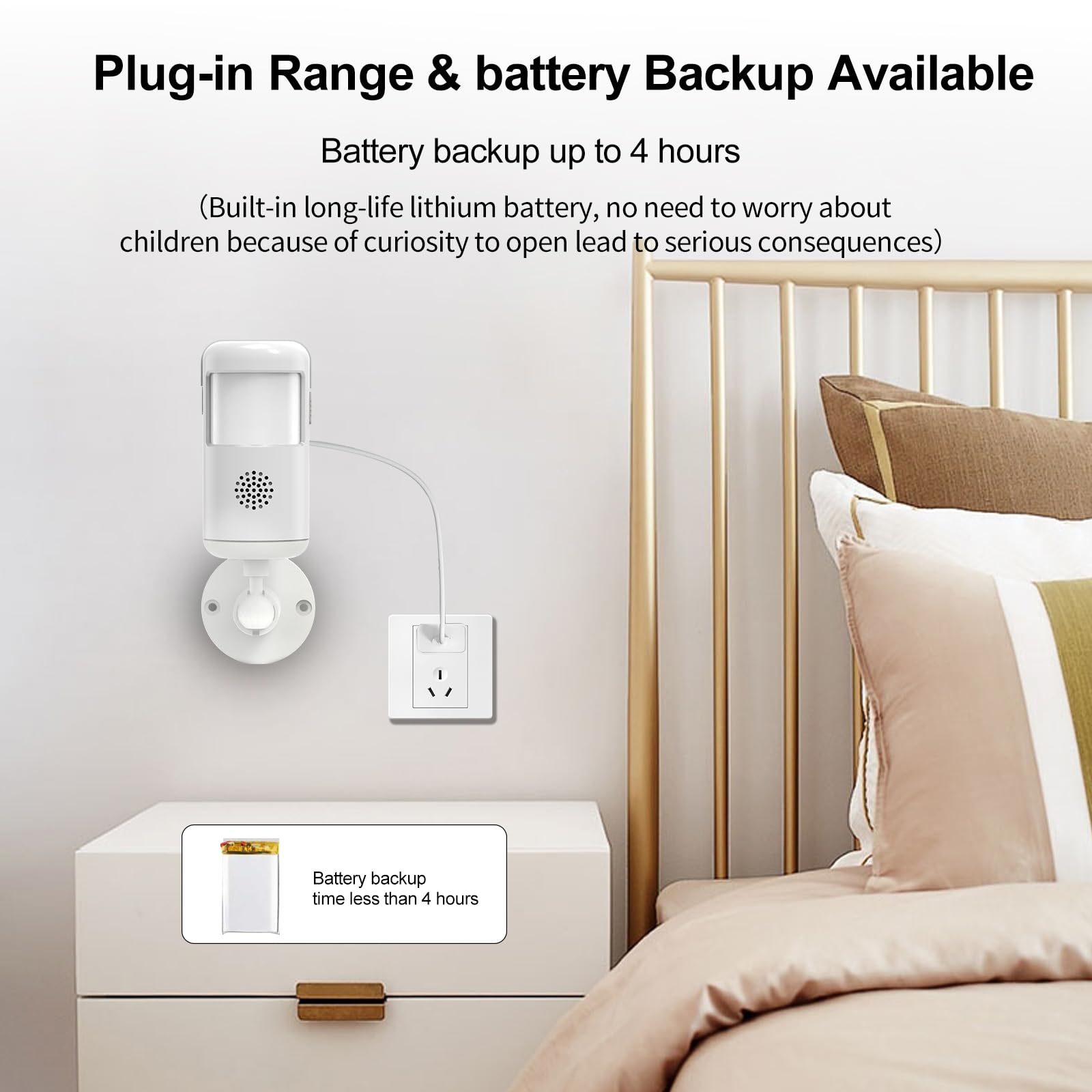 XUK Protect MotionSense™ WiFi Motion Sensor Alarm