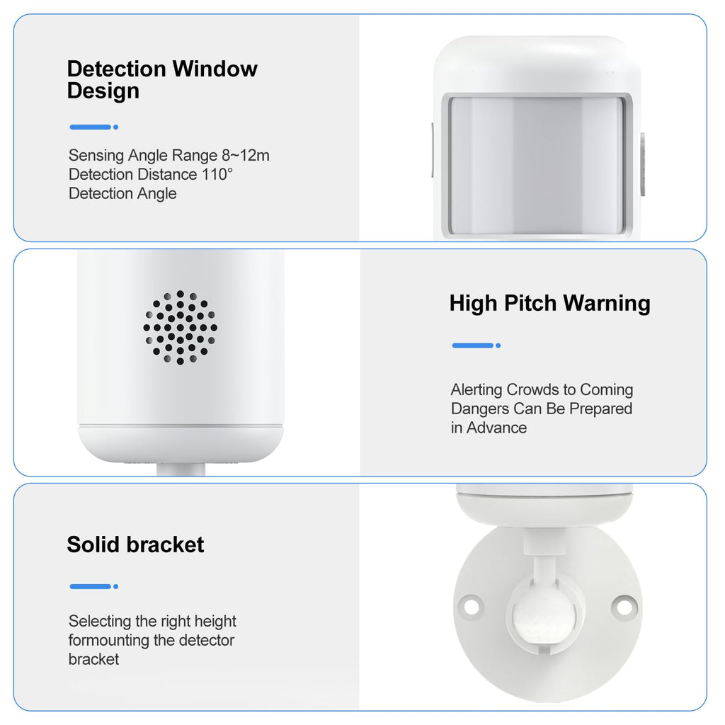 XUK Protect MotionSense™ WiFi Motion Sensor Alarm