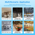 XUK SmartControl™ Wireless Light Switch Kit – Remote Lighting Control System with RF Receiver