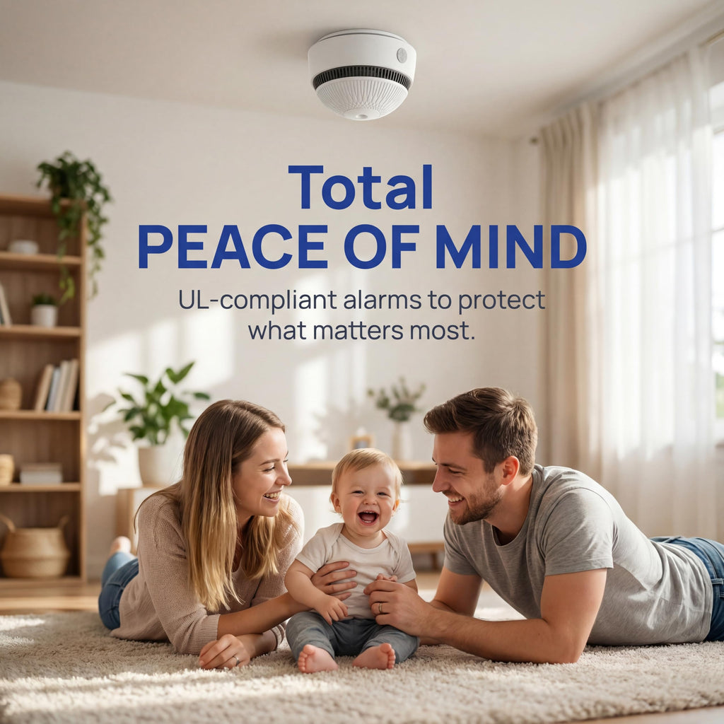 XUK Protect SmokeGuard™ 10-Year Battery Photoelectric Smoke Detector