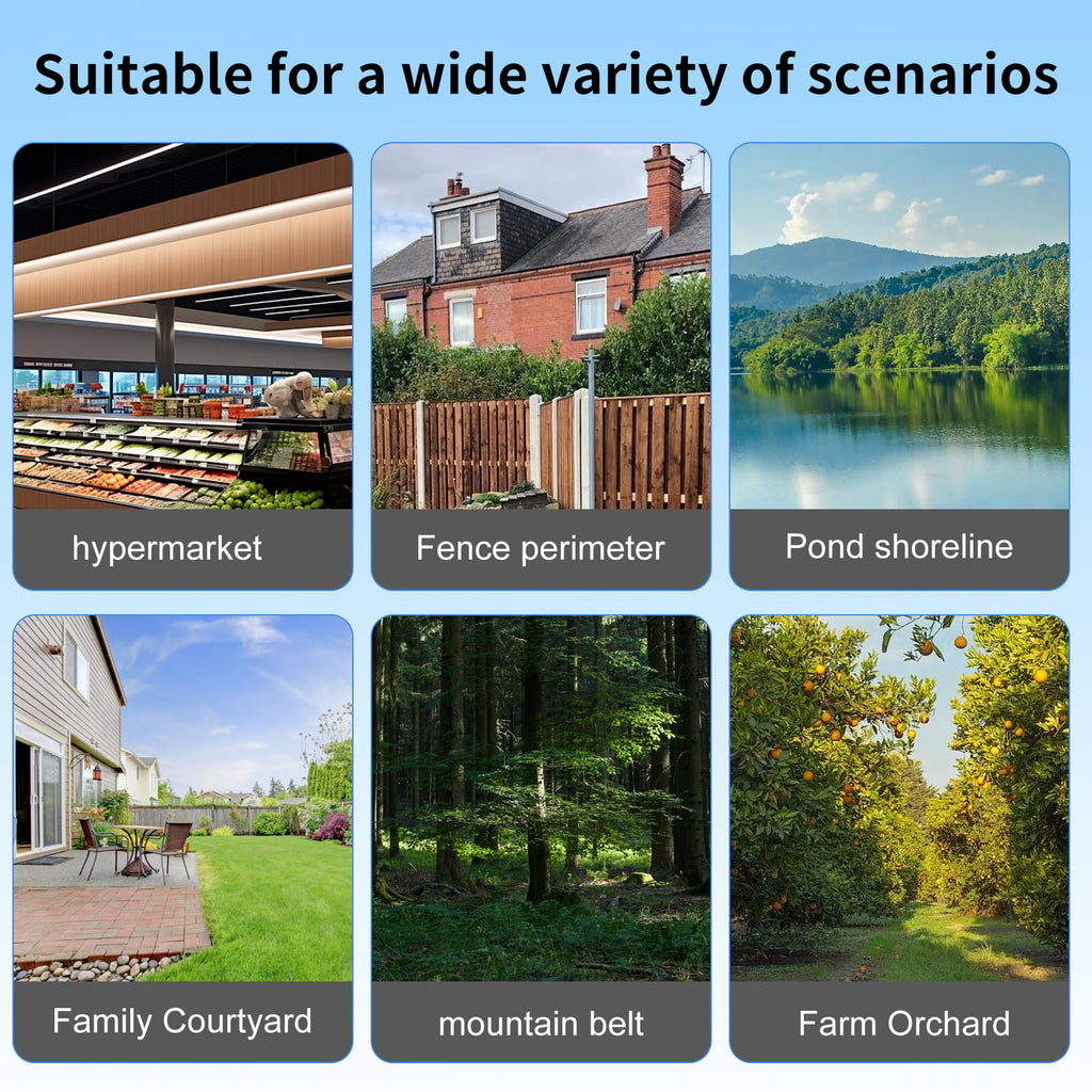 XUK Protect OutdoorGuard™ Solar Motion Alarm