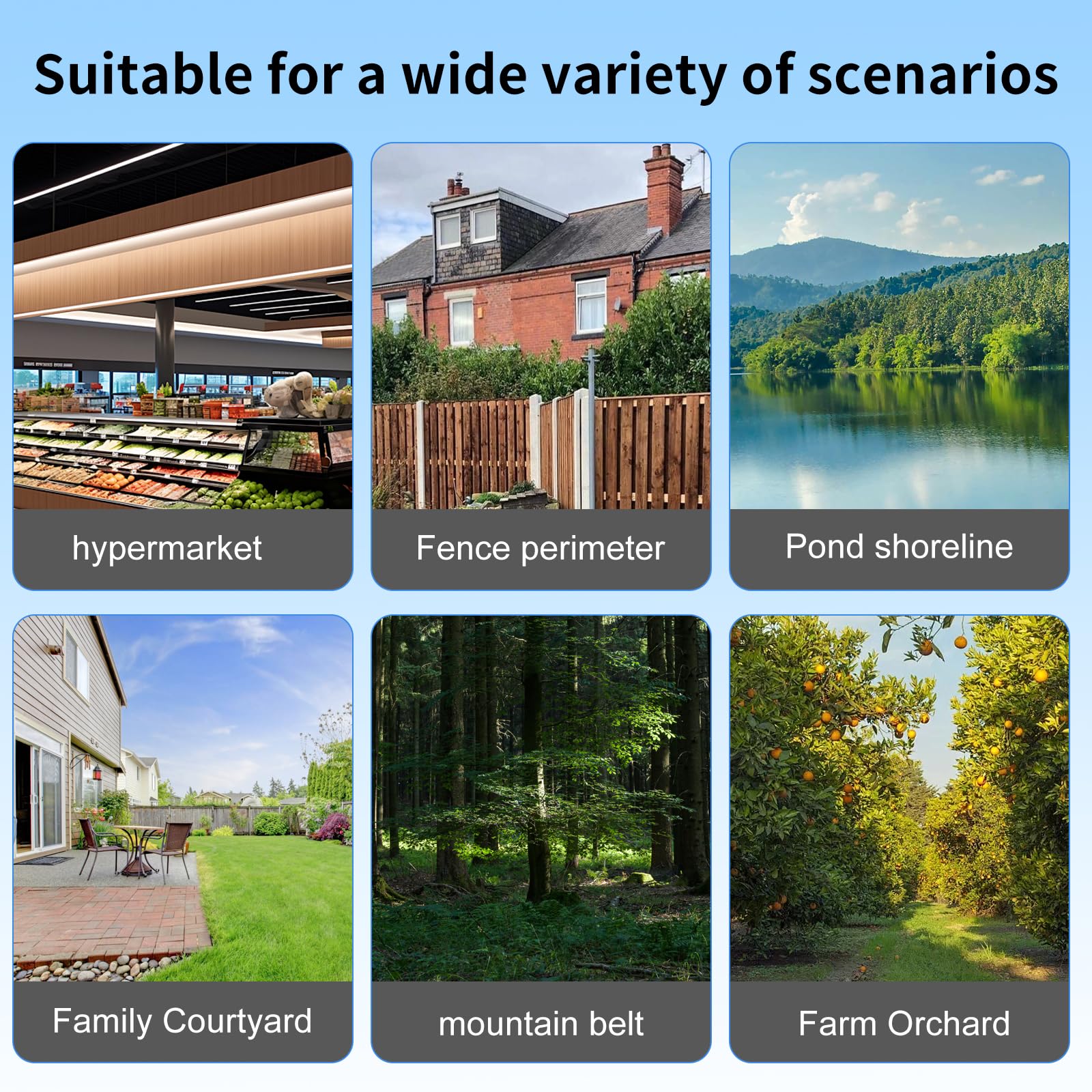 XUK Protect OutdoorGuard™ Solar Motion Alarm