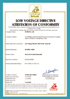 UDEM Low Voltage Conformity
